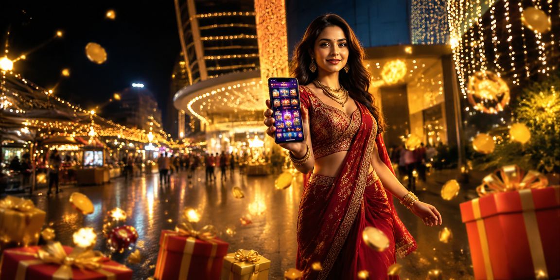 Teen Patti player funding account using mobile UPI payment at night market in Delhi